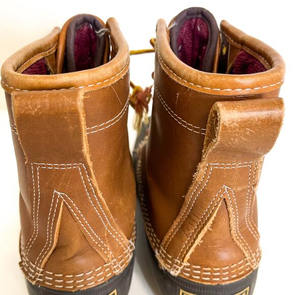 Vintage LL Bean Gore Tex Bean Boots Thinsulate Duck Womens 9 Made in USA 90s - Picture 8 of 15